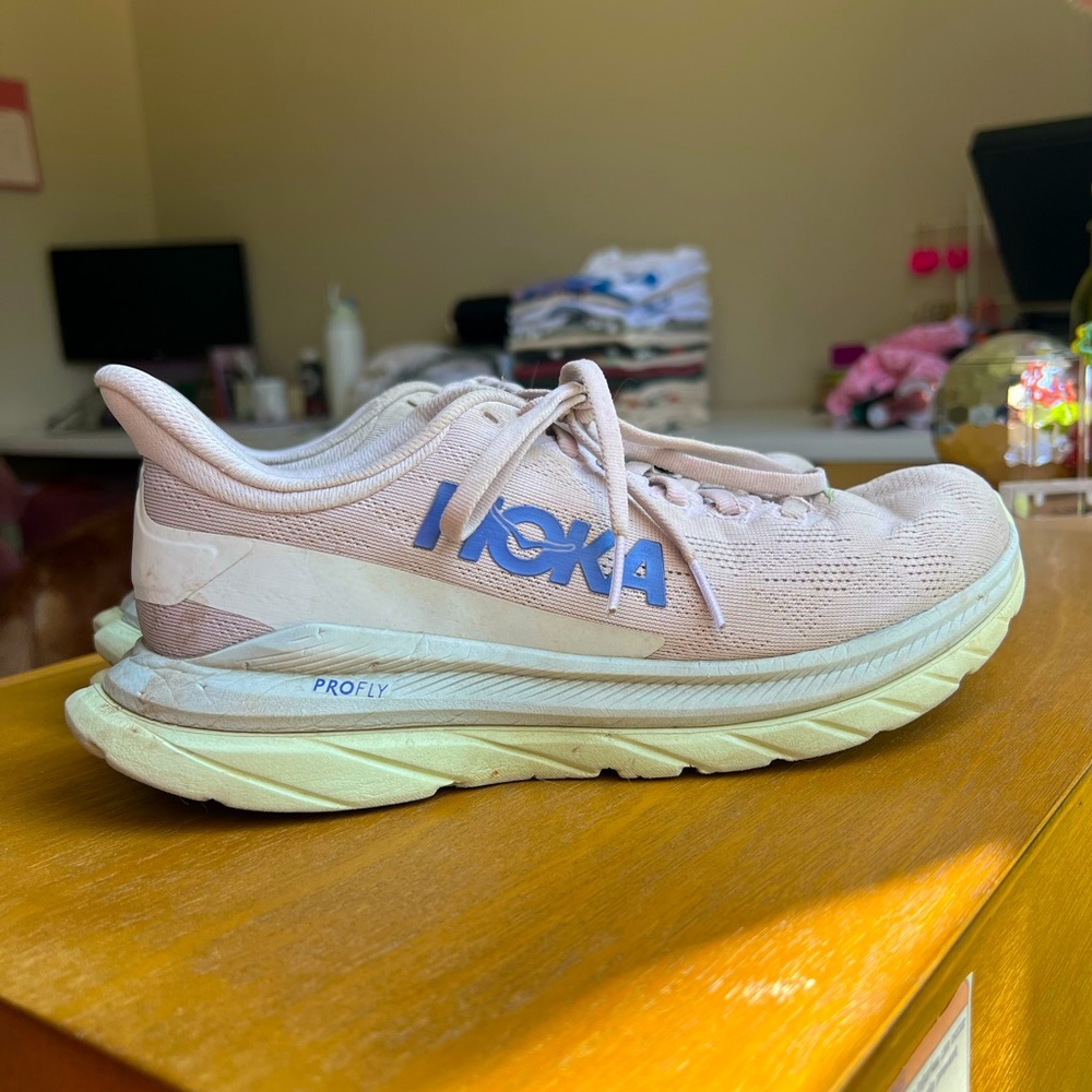 Hoka One One Mach 4 Orchid Hush Iris Bloom Women Shoe Size 7